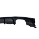Дифузьор за 2 ауспуха BMW F30 (2011+) - M-Performance двоен за двоен накрайник
