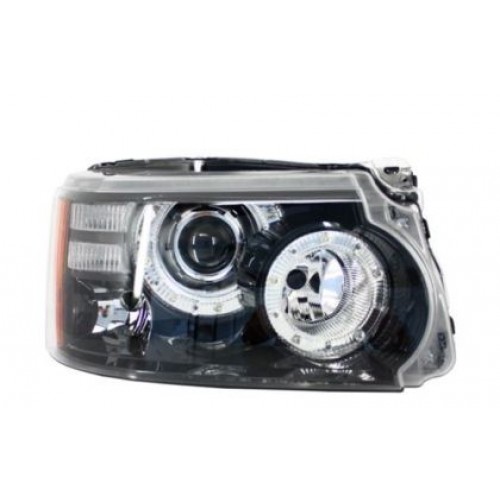 Кристални фарове за LAND ROVER / RANGE ROVER SPORT (2009+) - черни