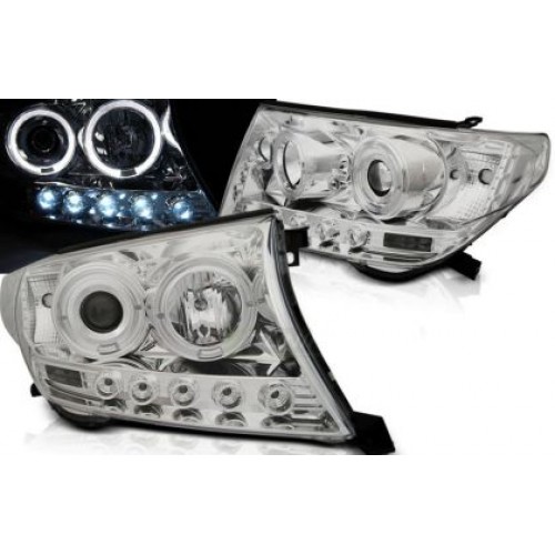 Кристални Фарове TOYOTA LAND CRUISER FJ200 (2007+) - хром