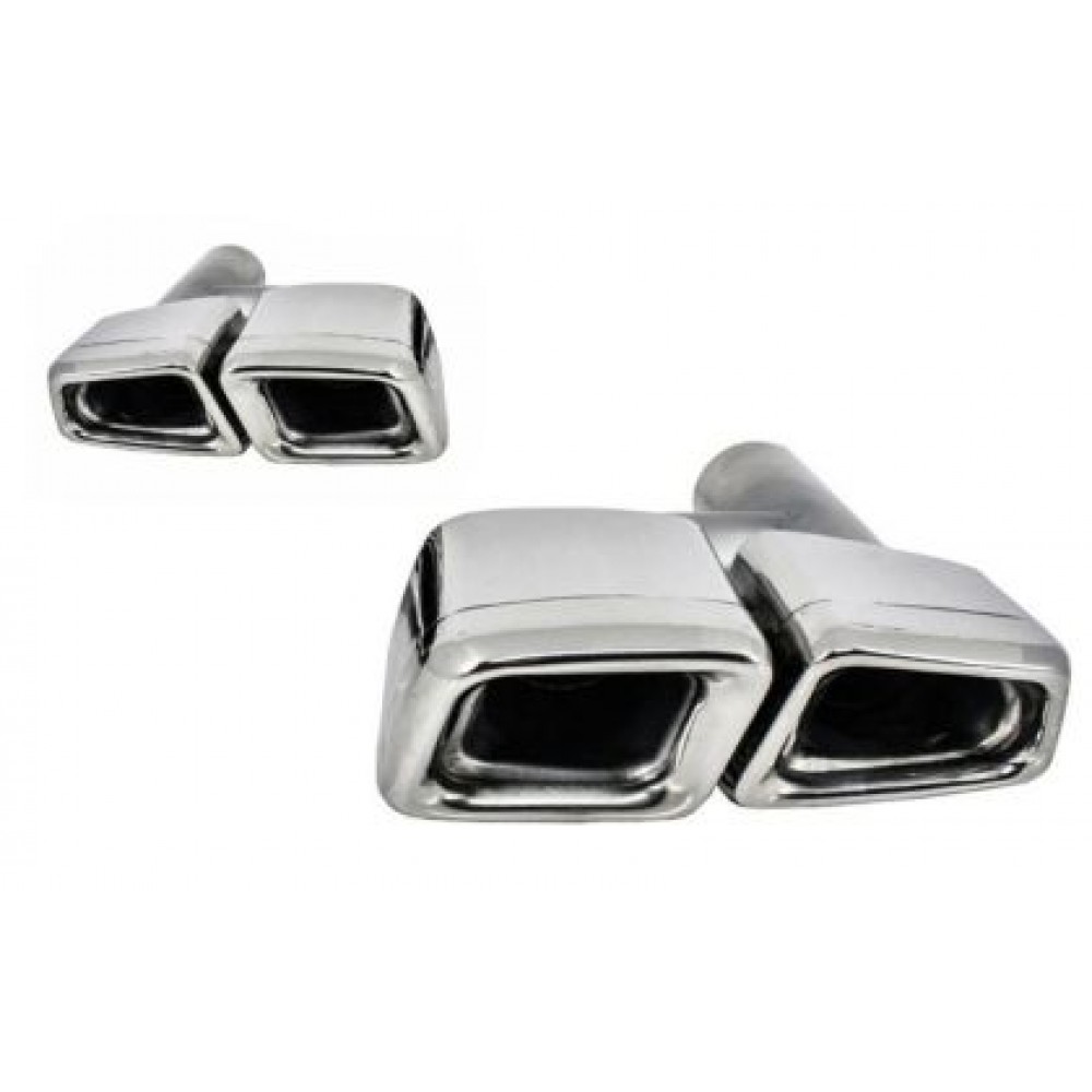 Накрайници за Mercedes W221 S-Class  (2005-2012) W164 W166 W211 W212 W218 - AMG S63 DESIGN