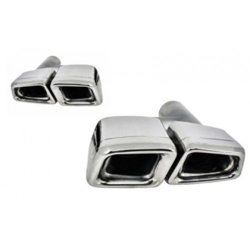 Накрайници за Mercedes W221 S-Class  (2005-2012) W164 W166 W211 W212 W218 - AMG S63 DESIGN