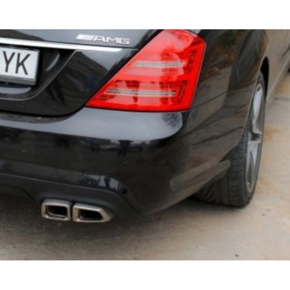 Накрайници за Mercedes W221 S-Class  (2005-2012) W164 W166 W211 W212 W218 - AMG S63 DESIGN