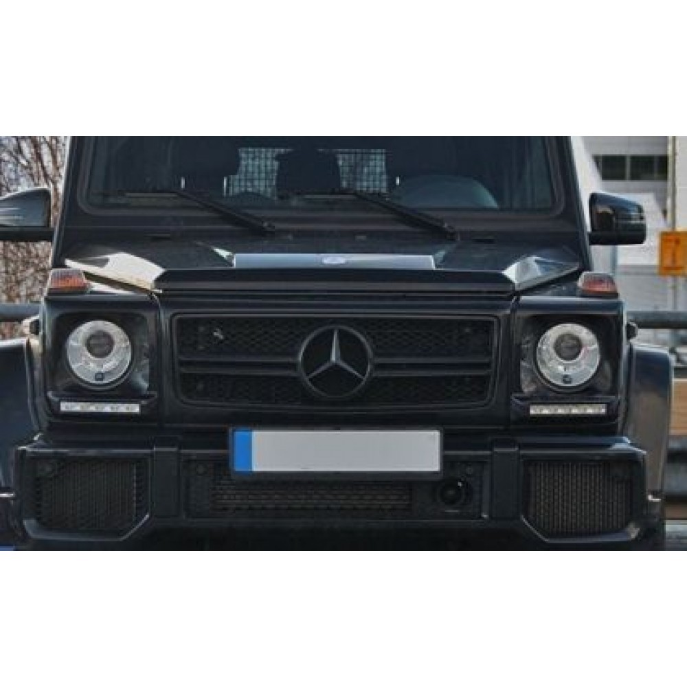 Решетка за Mercedes W461 / W463 G-CLASS (1990-2013) - Черна 