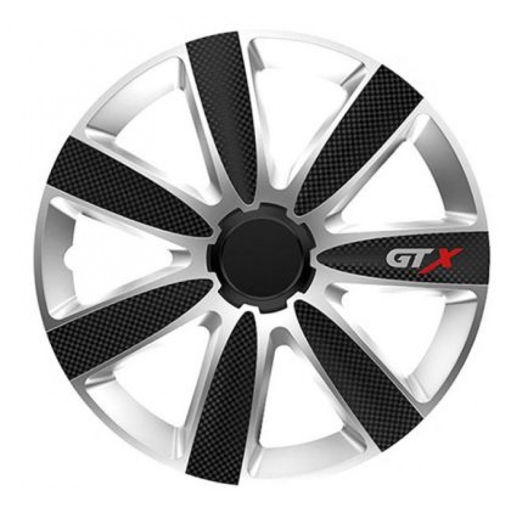 Тасове за джанти Versaco GTX CARBON Black/Silver - 14