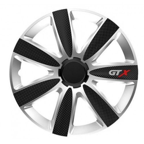Тасове за джанти Versaco GTX CARBON Black/Silver - 14