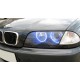 Ангелски Очи CCFL за BMW E46 седан, комби (1998-2005) / купе (1998-2003) - Син цвят