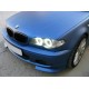 Ангелски Очи Диодни за BMW E46 купе (2003+) с 60 диода - Бял цвят