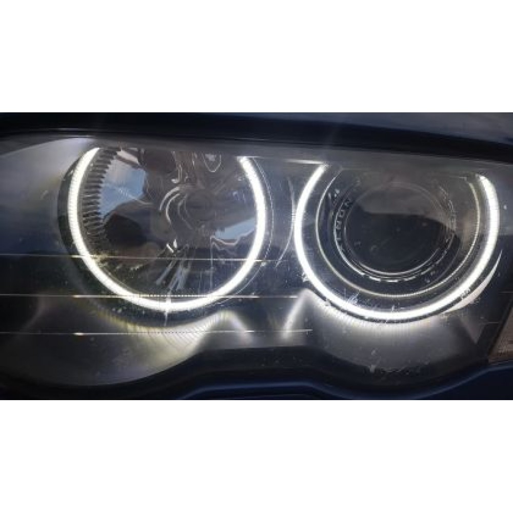 Ангелски Очи Диодни за BMW E46 компакт (2001+) - с 140 диода