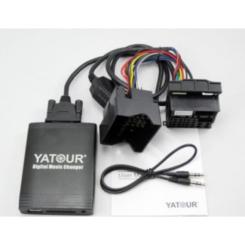 USB / MP3 audio inteface с Bluetooth*  BMW E36,E38,E39,E46,X3,X5,Z3,Z8,MINI R5x - за 40 пинов порт