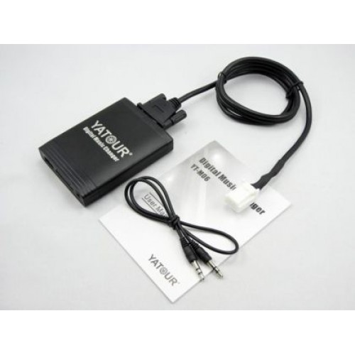 USB / MP3 audio interface с Bluetooth* за TOYOTA AVALON, AVENSIS, CAMRY, CELICA, COROLLA, HIGHLANDER, LANDCRUISER, RAV4, TACOMA, TUNDRA, YARIS - с 6+6 пинов порт