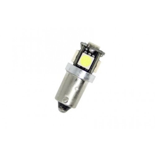 Лед крушки тип BA9S Canbus с 5 SMD диода разминати