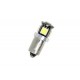 Лед крушки тип BA9S Canbus с 5 SMD диода разминати