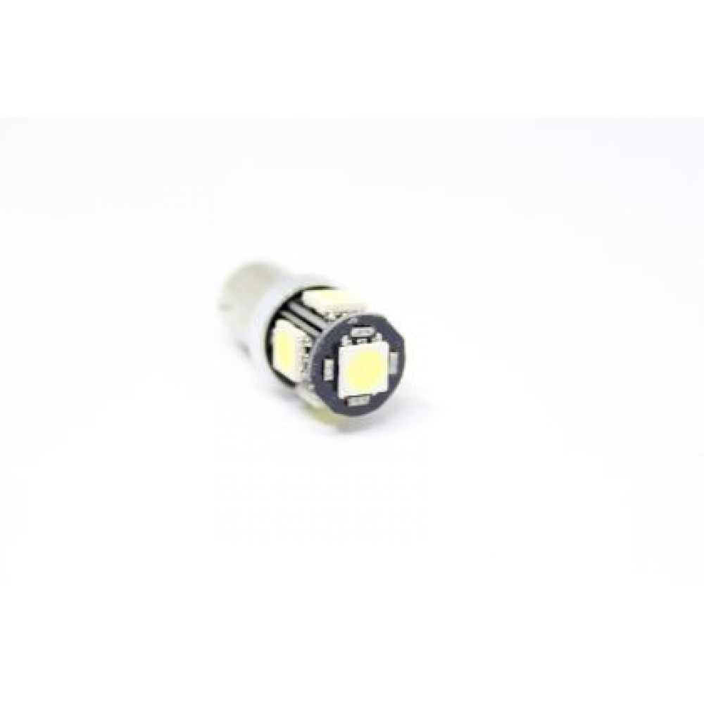 Лед крушки тип BA9S Canbus с 5 SMD диода разминати