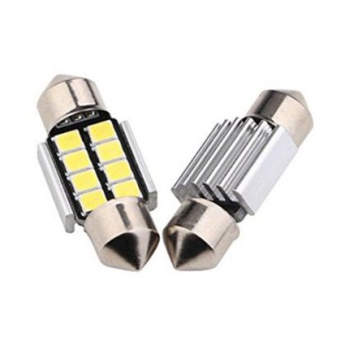 Лед крушки за плафон Canbus с 8 SMD диода 36мм