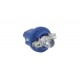 Лед крушки тип B8.5 12V/2W - син цвят