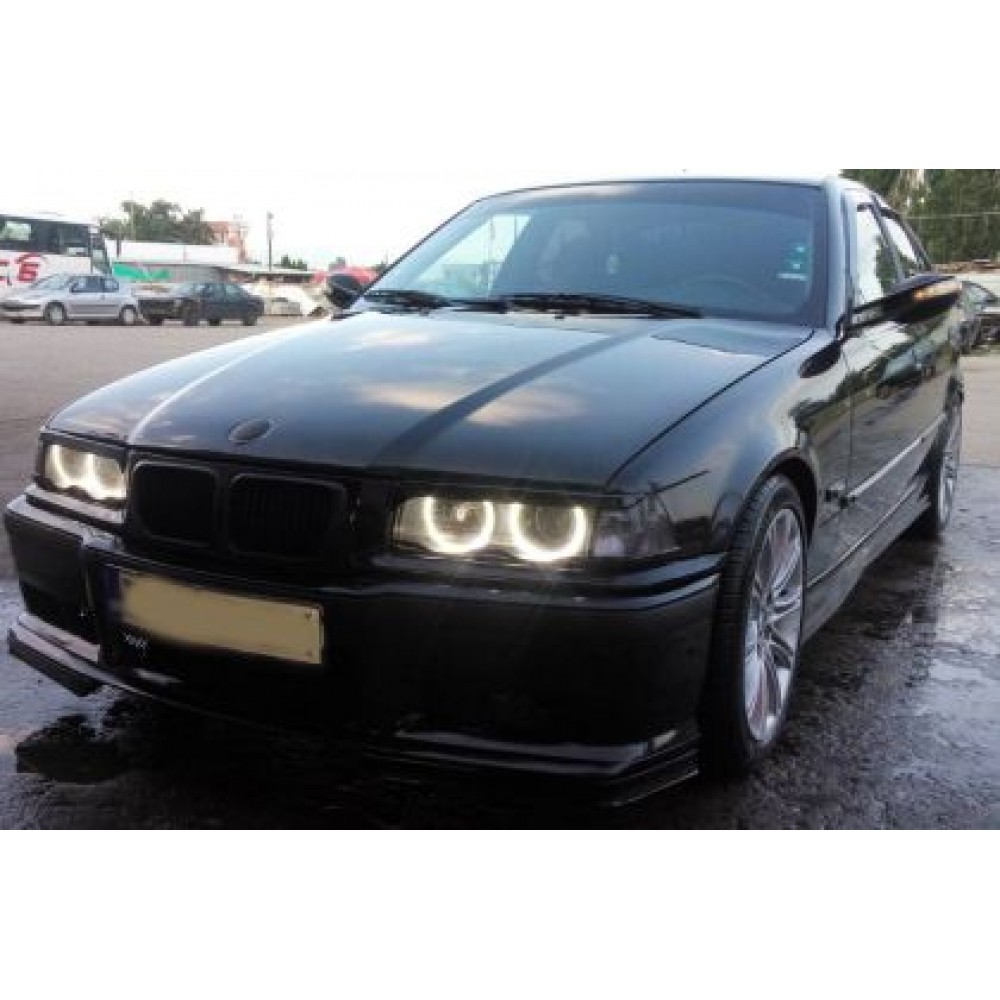 Ангелски Очи диодни за BMW E36 / E38 / E39 с 60 диода - Бял цвят