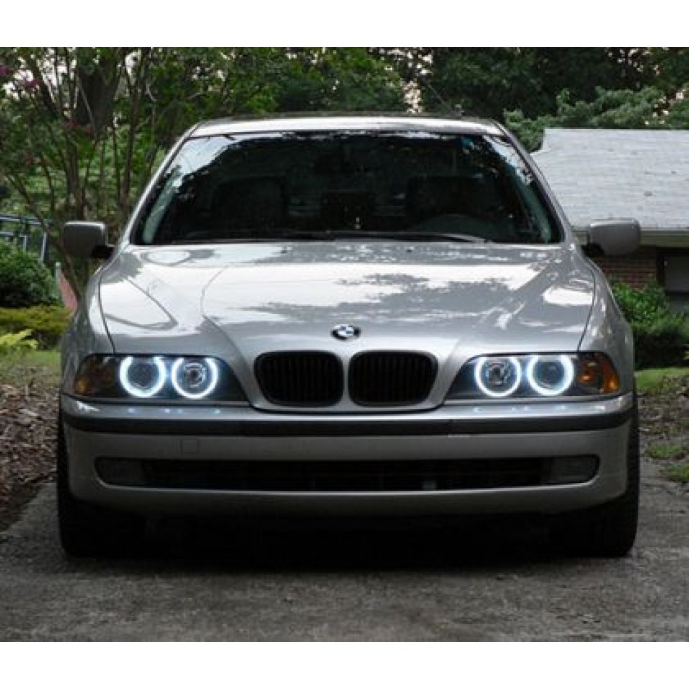 Ангелски Очи диодни за BMW E36 / E38 / E39 с 60 диода - Бял цвят