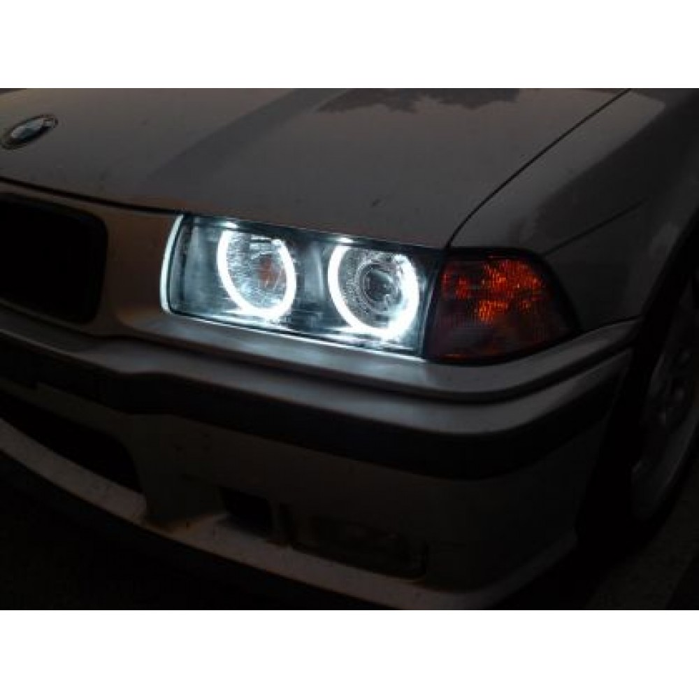 Ангелски Очи CCFL за BMW E36 / E38 / E39 - Бял цвят