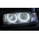 Ангелски Очи CCFL за BMW E36 / E38 / E39 - Бял цвят