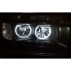 Ангелски Очи CCFL за BMW E36 / E38 / E39 - Бял цвят