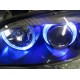 Кристални фарове  Angel Eyes BMW E39  (1995-2000) - черни