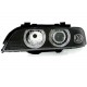 Кристални фарове  Angel Eyes BMW E39  (1995-2000) - черни