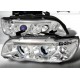 Кристални фарове  Angel Eyes BMW X5  (99-03) - хром