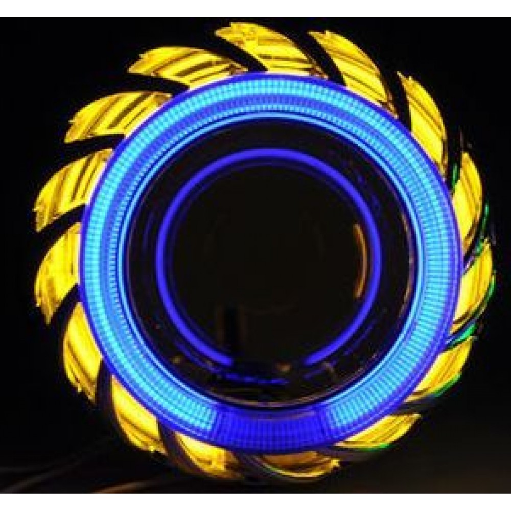 Биксенон лупи за вграждане MORIMOTO MINI SPIRAL 2.5