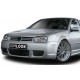 Предна броня за Golf 4 - R32 Дизайн с метални решетки - Jom