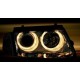 Кристални фарове  Angel Eyes VW PASSAT 3B/ B5 (1997-2000)  - хром