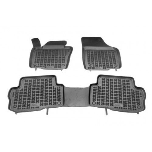 Гумени стелки за Volkswagen Sharan II (2010-2022)  / Seat Alhambra (2010-2020) - 5 seats (front, middle) - тип леген