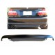 Дифузьор за задна броня за BMW E46 седан (1998-2005) - M-Tech - Двоен