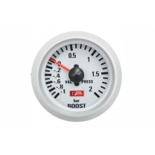 Измервателен уред за турбото Boost Meter  - VDO бял