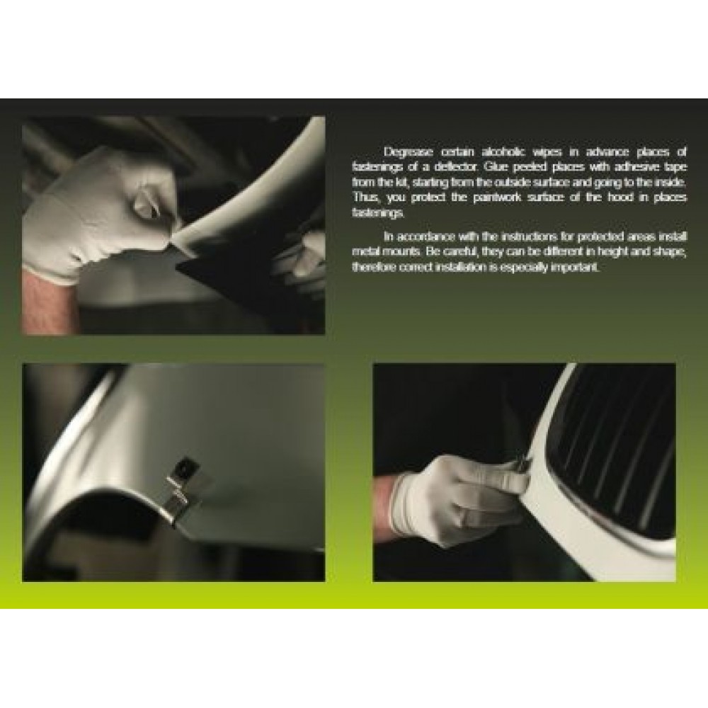 Дефлектор за преден капак за  CITROEN JUMPER (2003-2006)