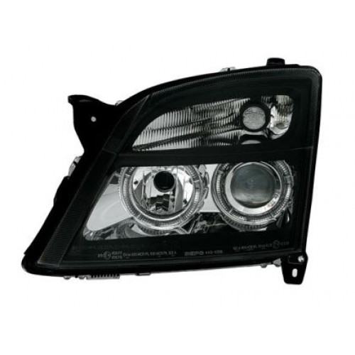 Кристални фарове за OPEL VECTRA C  (02-05) - черни