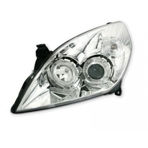 Кристални фарове  OPEL VECTRA C  (05-09) - хром