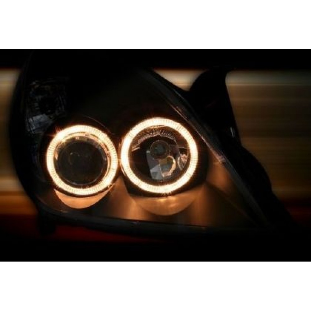 Кристални фарове  OPEL VECTRA C / SIGNUM (05-09) - черни
