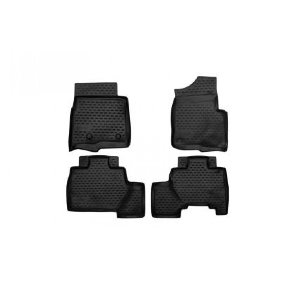 3D Гумени стелки за FORD F150 Super Cab (2009-2013) 4 pcs.