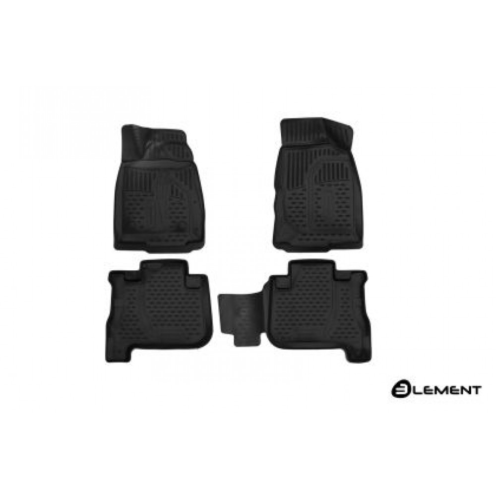 3D Гумени стелки за GREAT WALL Steed 6 (2017-2021) - Pick Up 4 pcs.