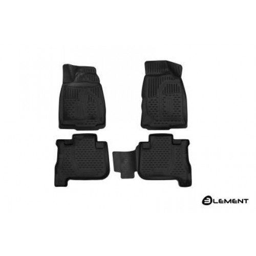 3D Гумени стелки за GREAT WALL Steed 6 (2017-2021) - Pick Up 4 pcs.