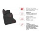 3D Гумени стелки за GREAT WALL Steed 6 (2017-2021) - Pick Up 4 pcs.