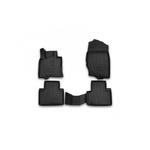 3D Гумени стелки за INFINITI QX50 (02/2016+) 4 pcs.