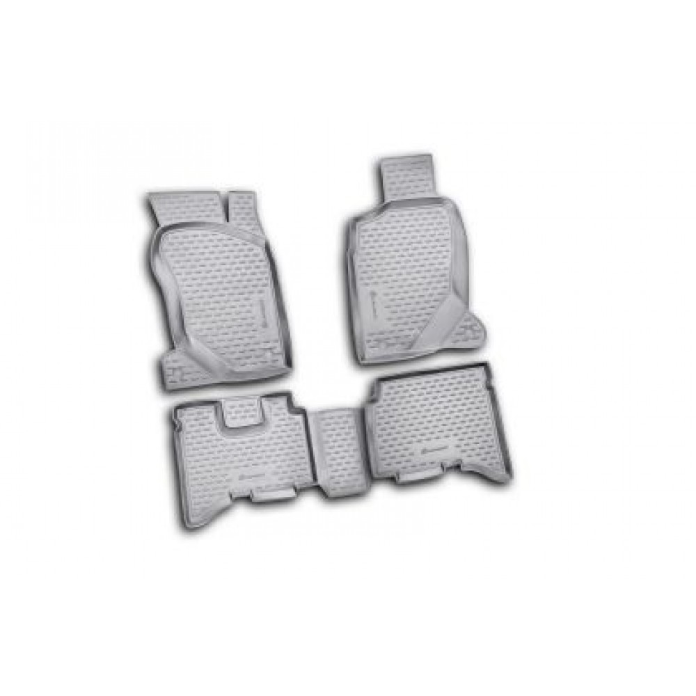 3D Гумени стелки за GREAT WALL Hover H3 (2010+) 4 pcs.