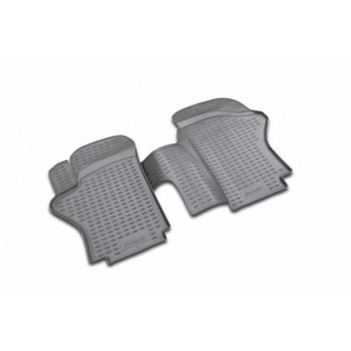 3D Гумени стелки за HYUNDAI H1 I short (1997-2007) - 2 pcs.