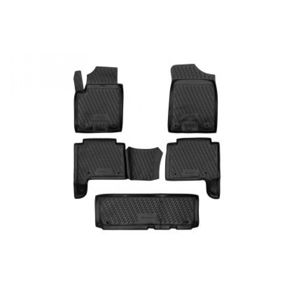 3D Гумени стелки за NISSAN Patrol (2010+) 5 pcs.