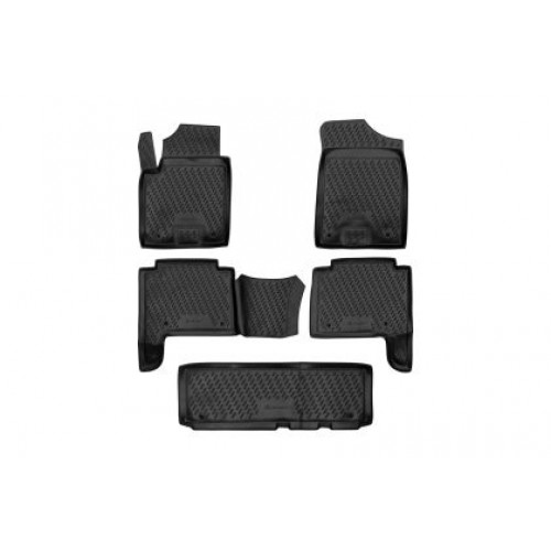 3D Гумени стелки за NISSAN Patrol (2010+) 5 pcs.