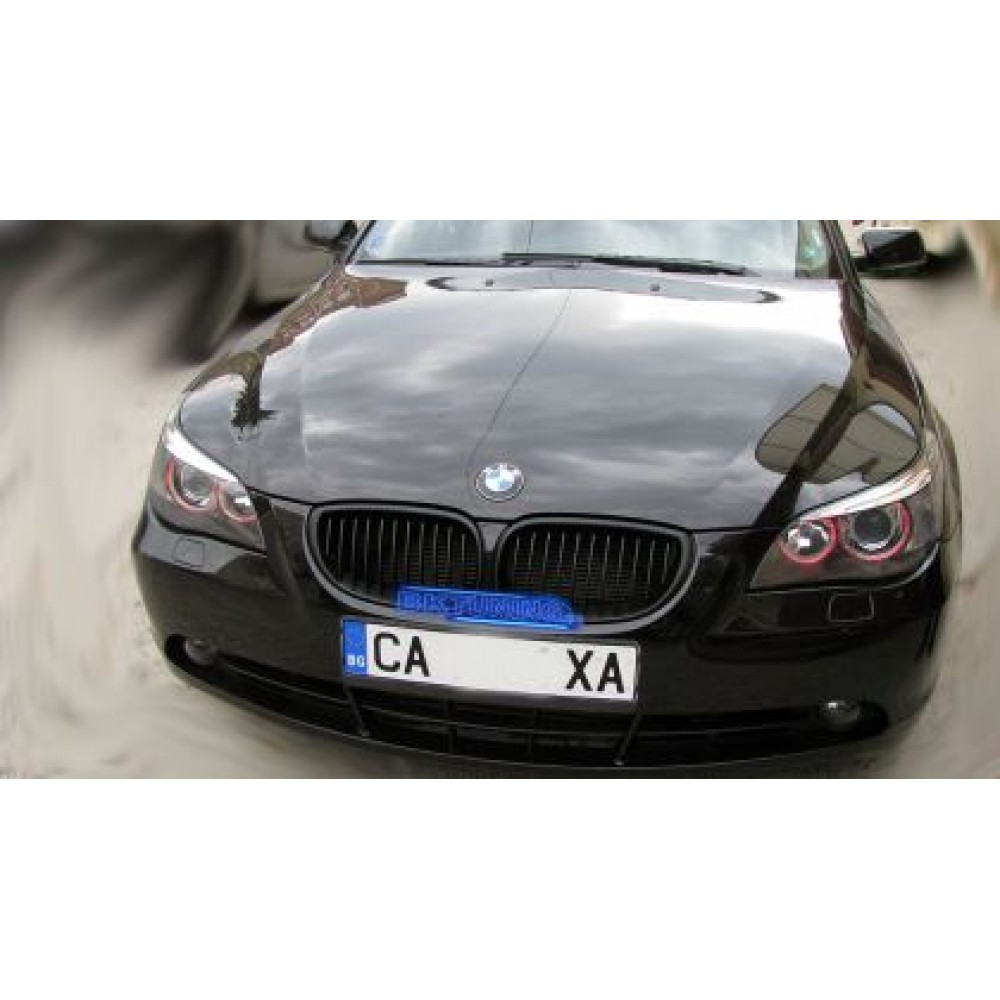 Решетки за  BMW E60 (2003-2010) - черни с широки ребра