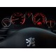 Рингове за табло  PEUGEOT 406 turbo (96-98) 