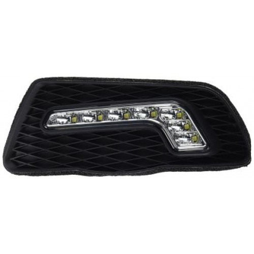 Дневни светлини за халогени  Mercedes C-CLASS W204 (07-11) - за Classic / Elegance Броня
