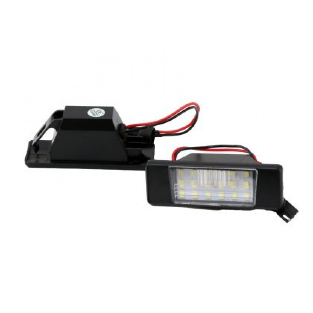 Плафони за осветление на задния номер за Nissan Qashqai / Juke / X-Trail (2007+), 76x26 mm